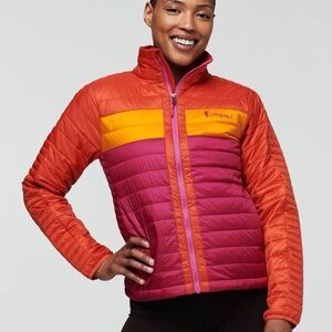 Cotopaxi Capa Insulated Jacket In Canyon/Raspberry - Size Small